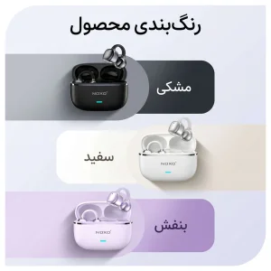 هدفون بلوتوثی Earclip OWS نوکسو مدل TN‑10 | بلوتوث 5.4