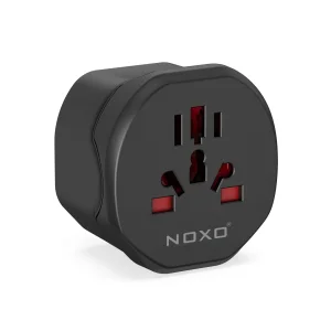 آداپتور مسافرتی 2500 وات یونیورسال نوکسو مدل UN-N2 | تبدیل سه‌ شاخه انگلیسی (UK Pin)