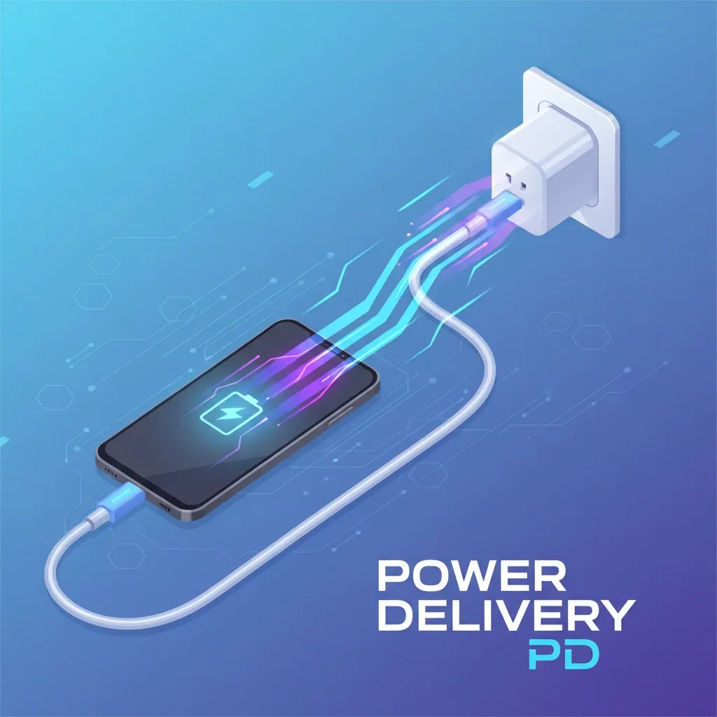 PD یا USB Power Delivery یک استاندارد شارژ هوشمند
