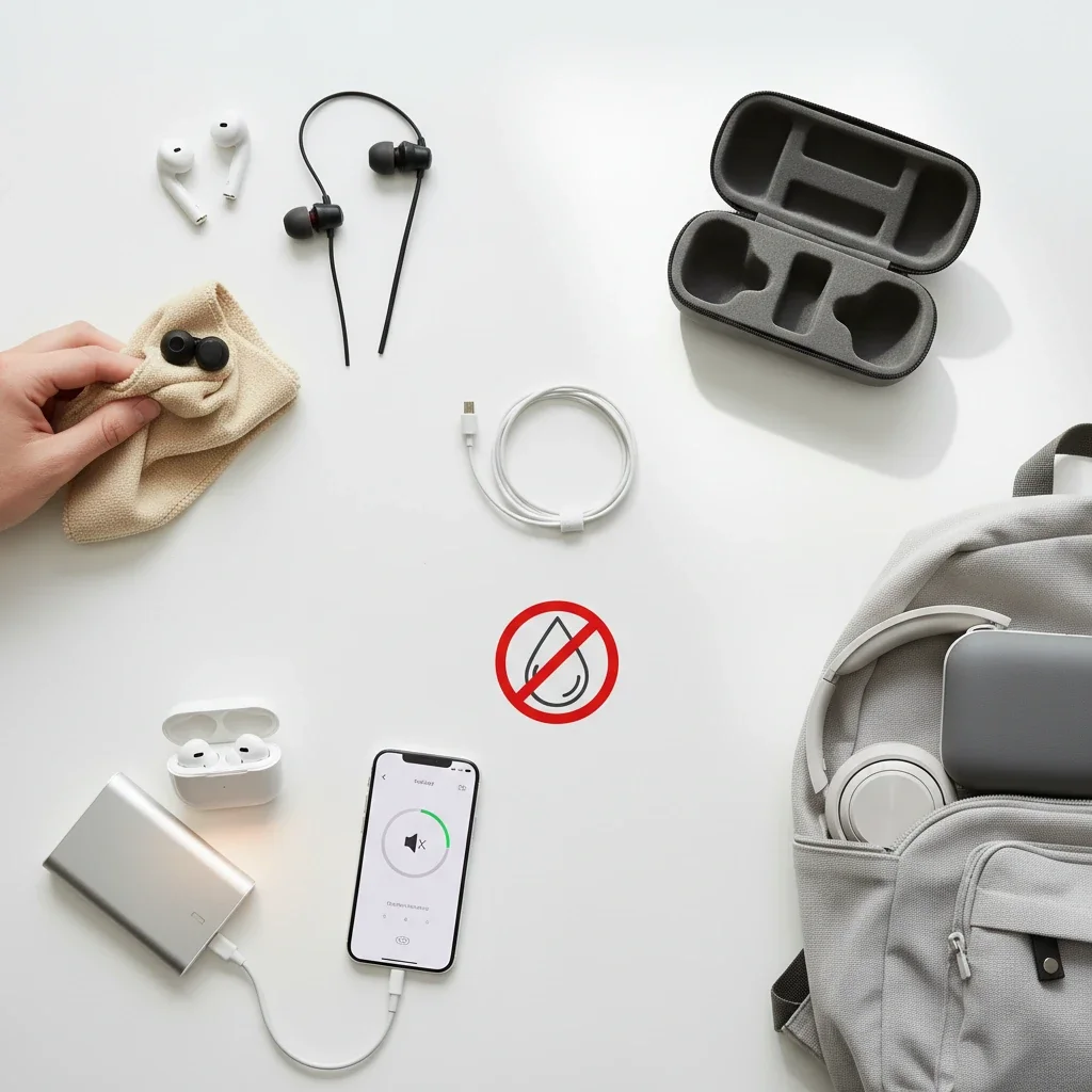 7 توصیه&zwnj;ی کاربردی برای نگهداری از هدفون و هندزفری