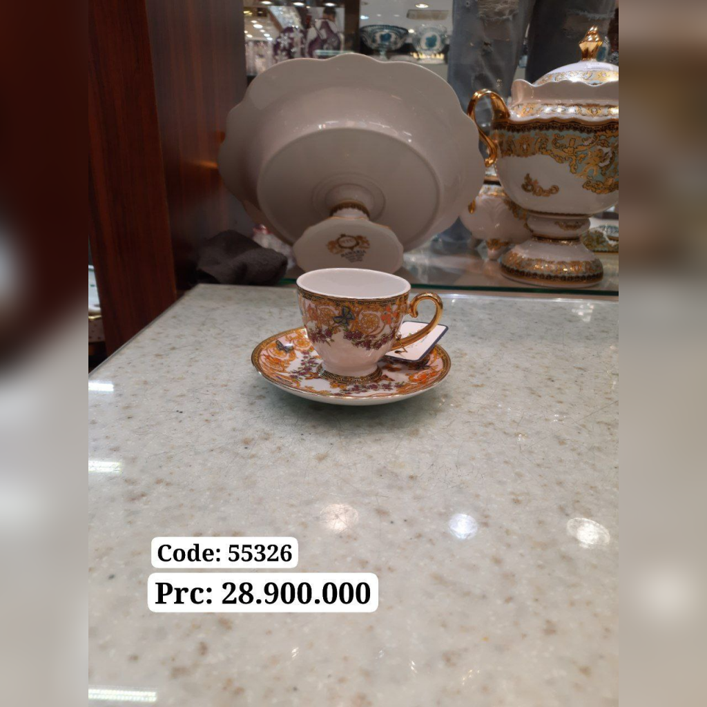 قهوه خوری طرح پروانه صورتی