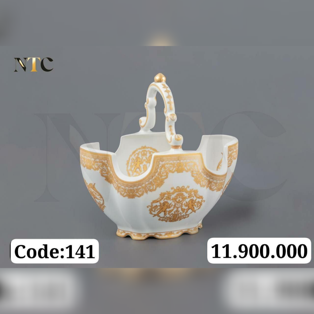 کشکول دسته دارمتوسط آنجل طلایی141