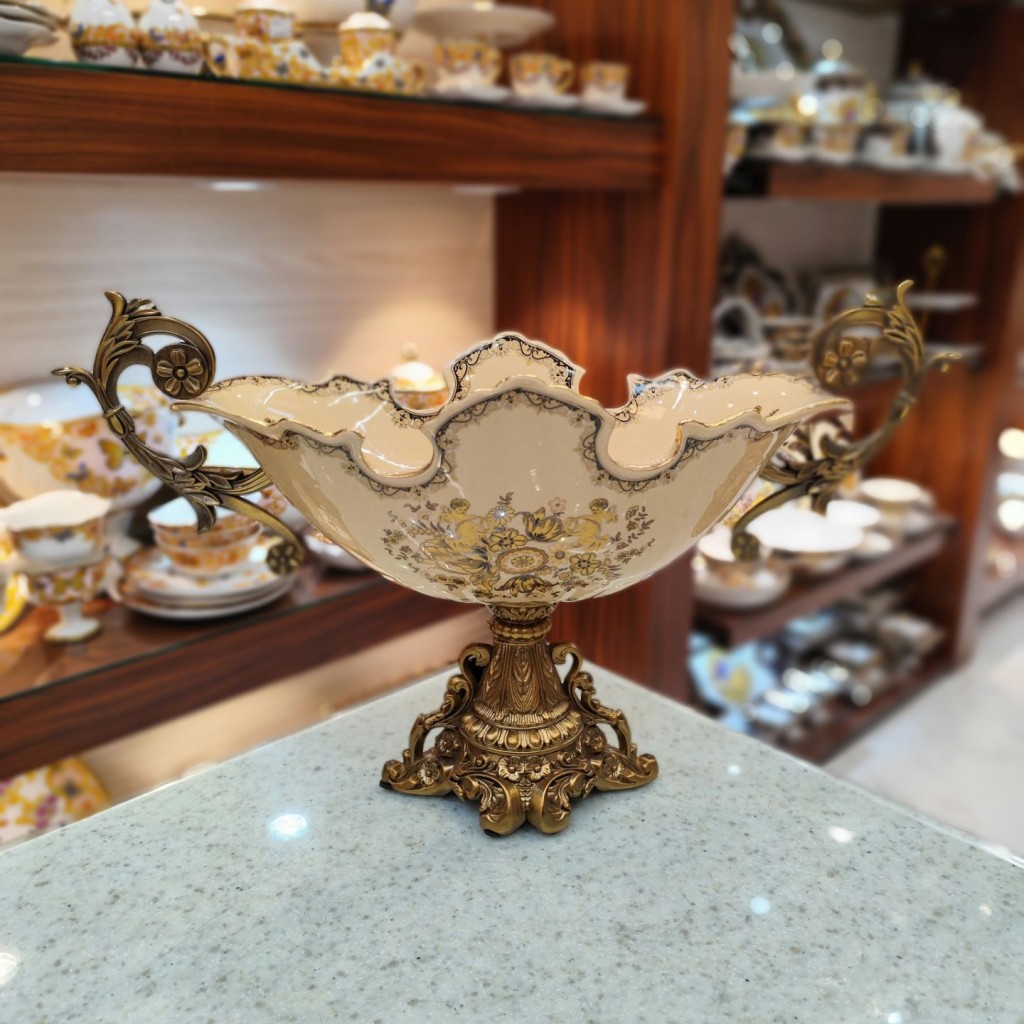 کشکول  میوه خوری بزرگ زینک 8074