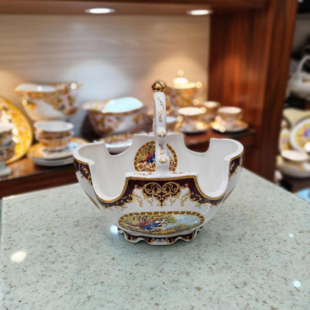 سبدآجیل خوری بزرگ لیلی مجنون زرشکی6047