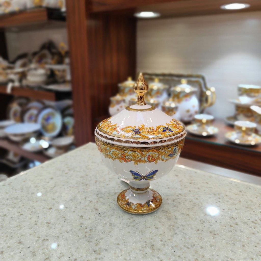 شکلات خوری پایدارطرح پروانه فیروزه ای55530