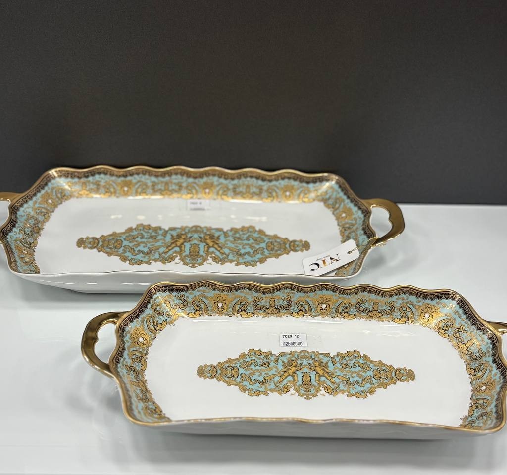 رولت خوری سایز بزرگ طرح آنجل فیروزه ای