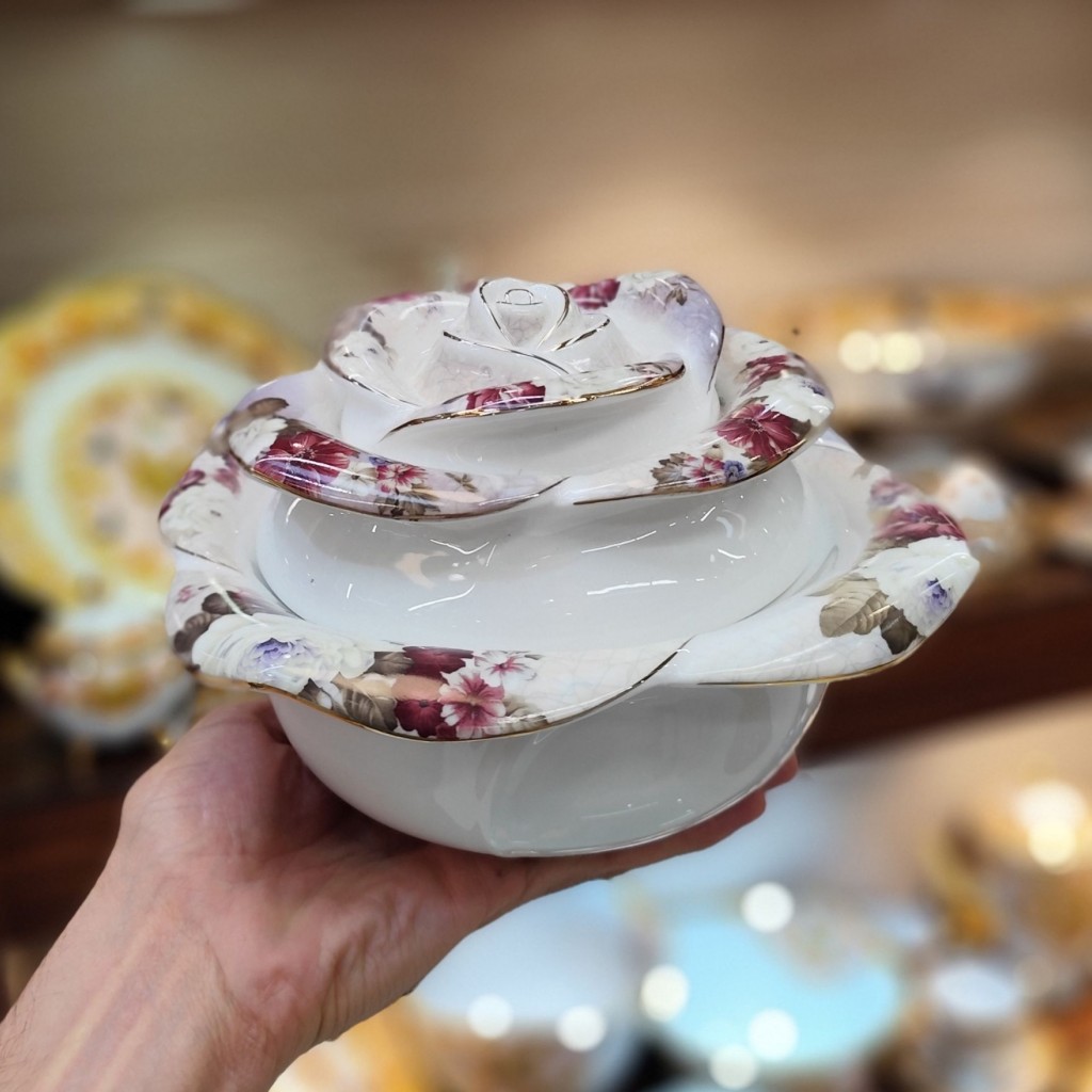 شکلات خوری درب دار لمونژ 4038