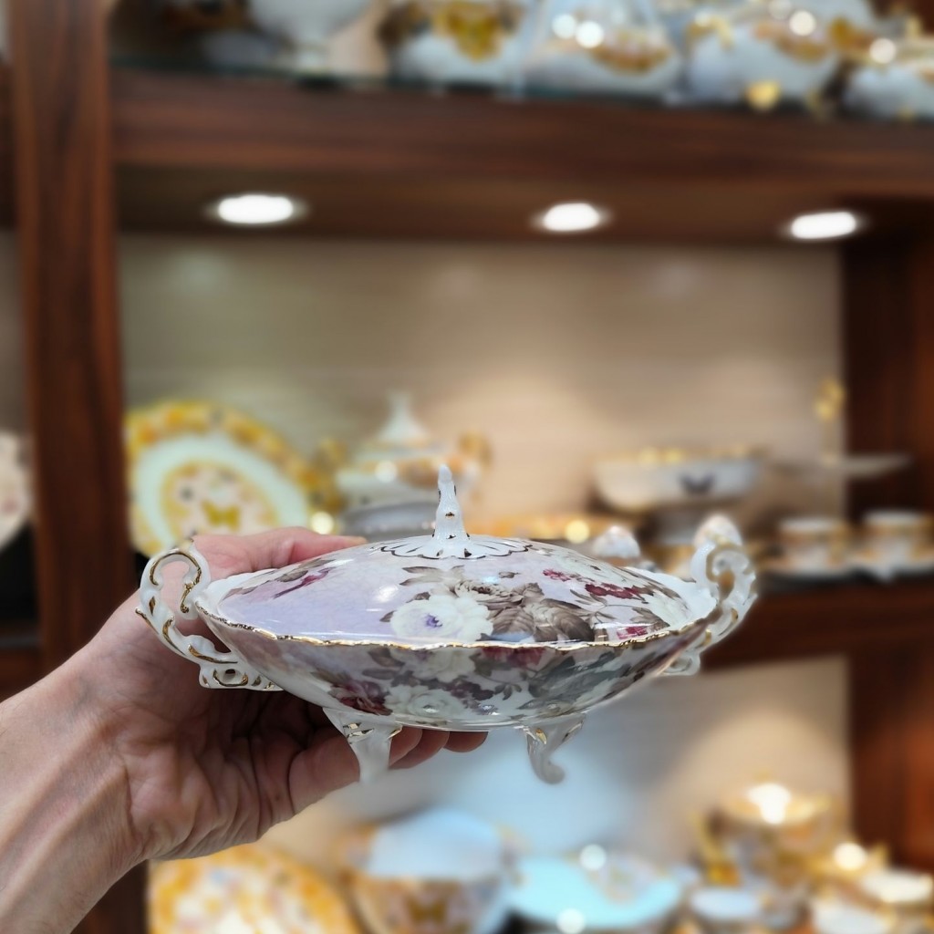 شکلات خوری گرد در دار لمونژ 4028