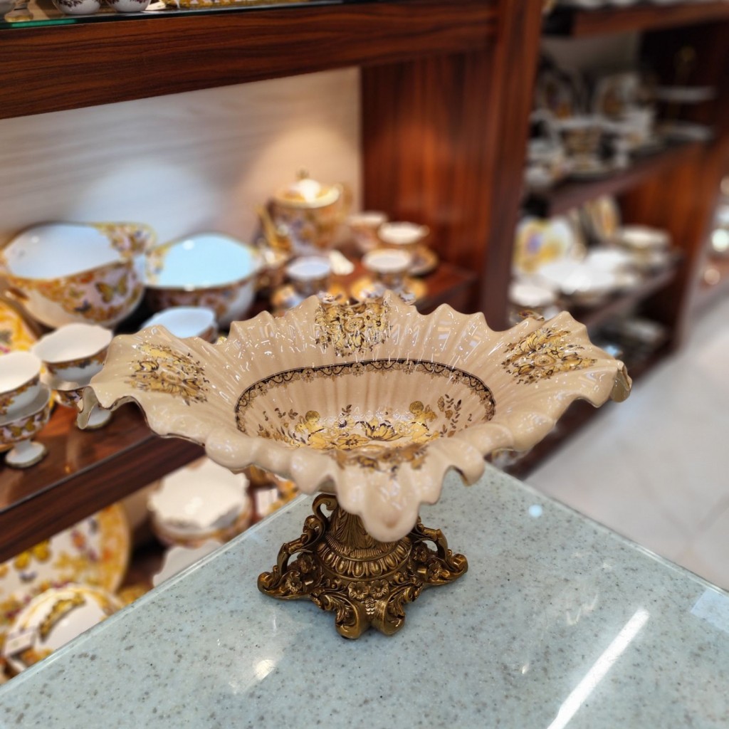 کشکول میوه خوری لب برگشته زینک 8073