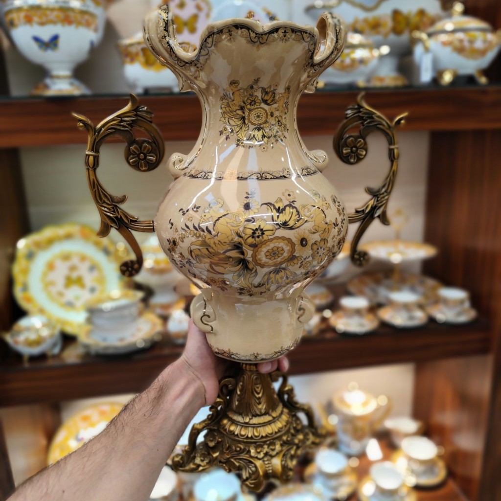 گلدان کاپ بزرگ زینک  8062