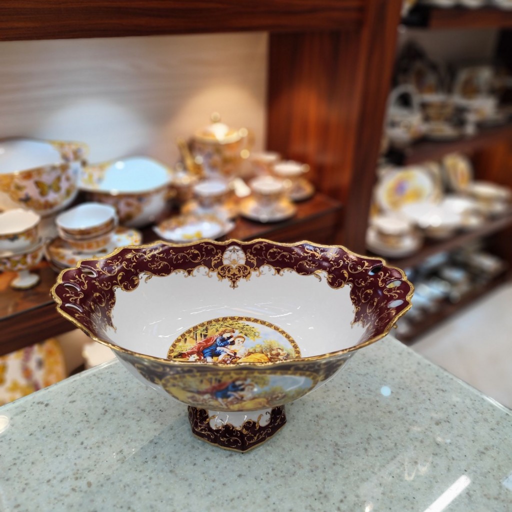 میوه خوری بیضی لیلی مجنون زرشکی6070