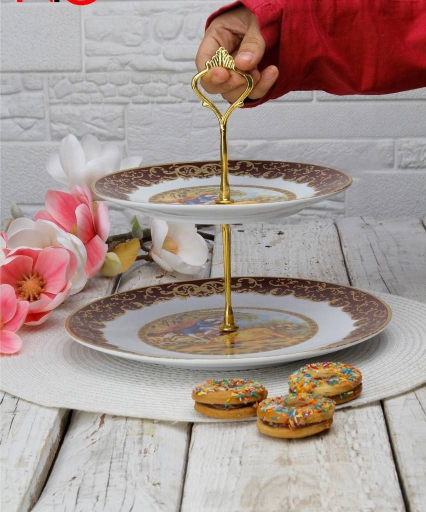 شیرینی خوری دو طبقه لیلی مجنون زرشکی6053