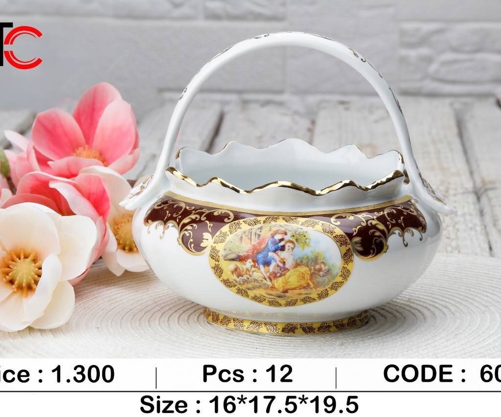 شکلات خوری سبدی لیلی مجنون زرشکی6041