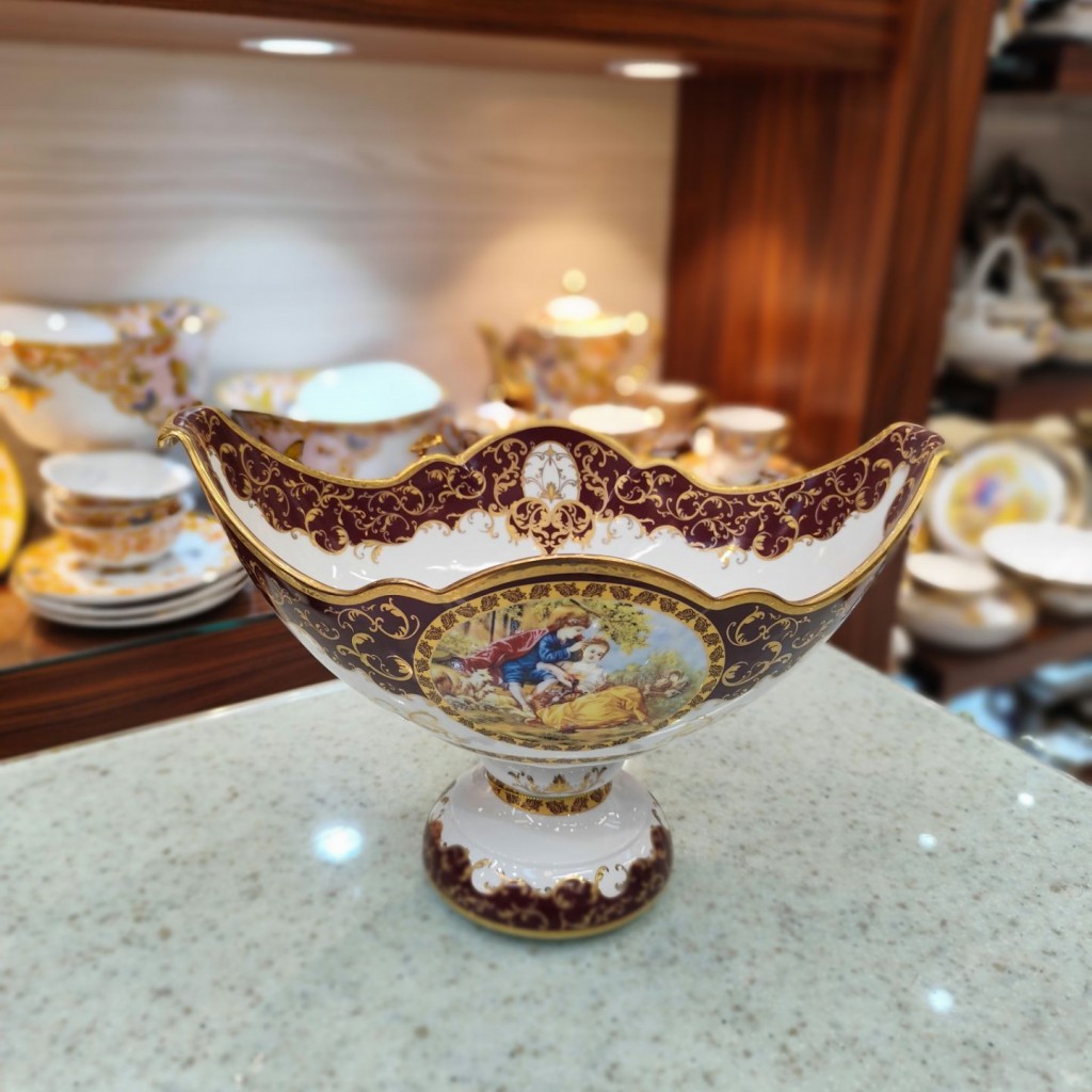 کشکول آجیل خوری لیلی مجنون زرشکی6017