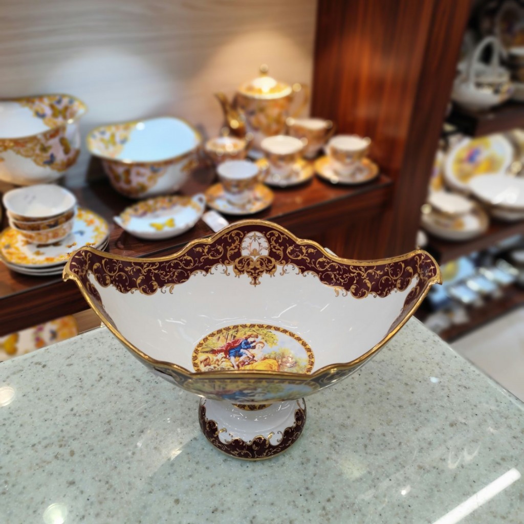 کشکول آجیل خوری لیلی مجنون زرشکی6017