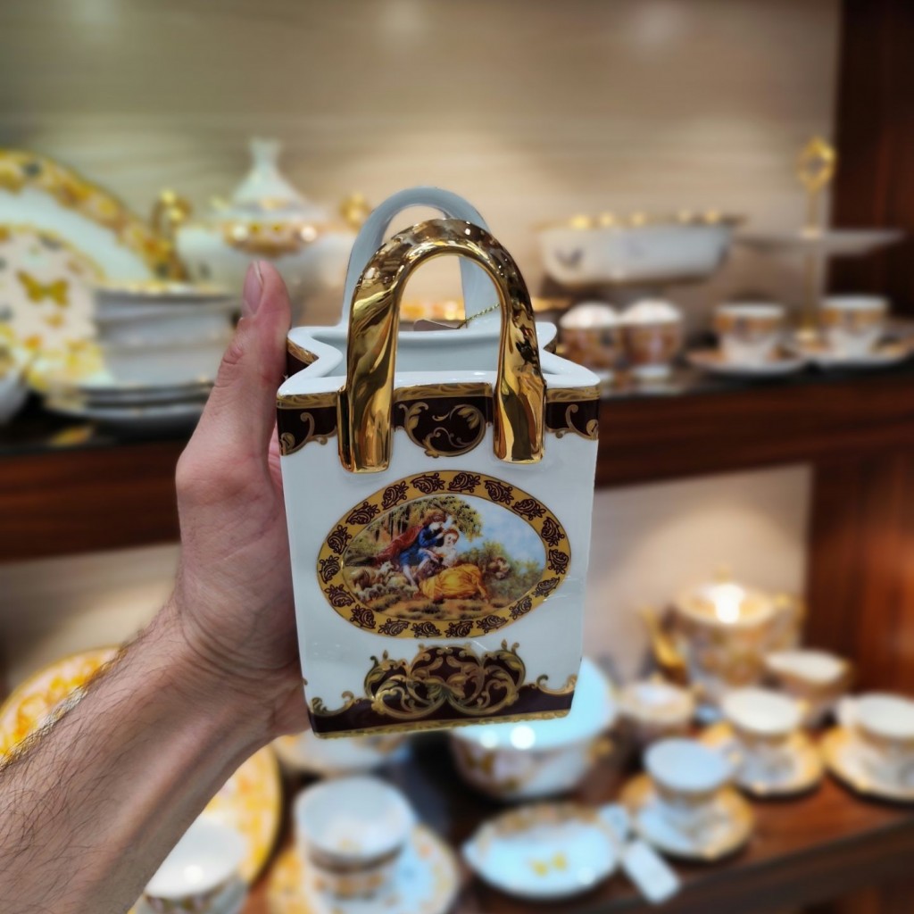 جاکاردی کیفی لیلی مجنون زرشکی6010