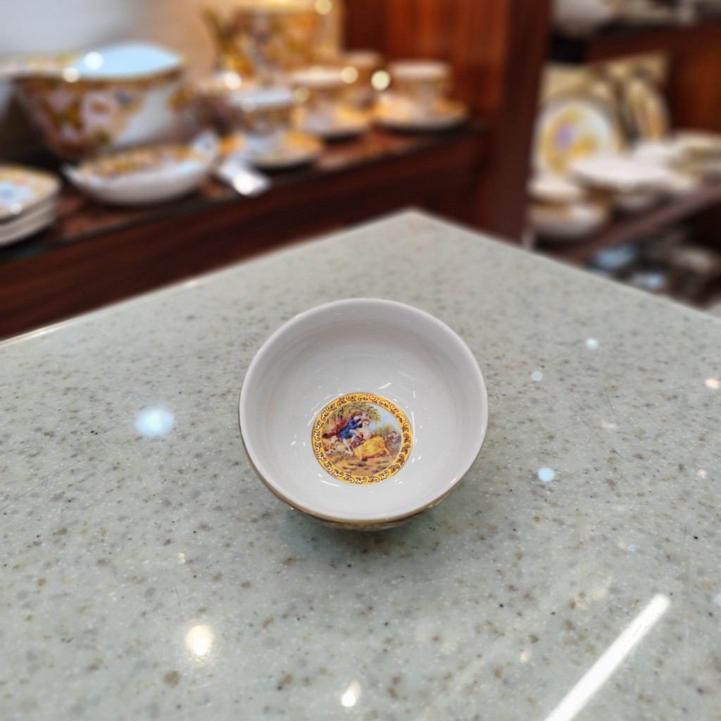 پیاله آجیل خوری گردلیلی مجنون زرشکی6027