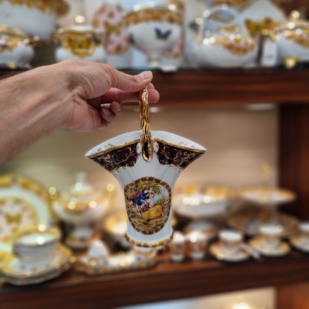 جاکاردی دسته دارلیلی مجنون زرشکی6009