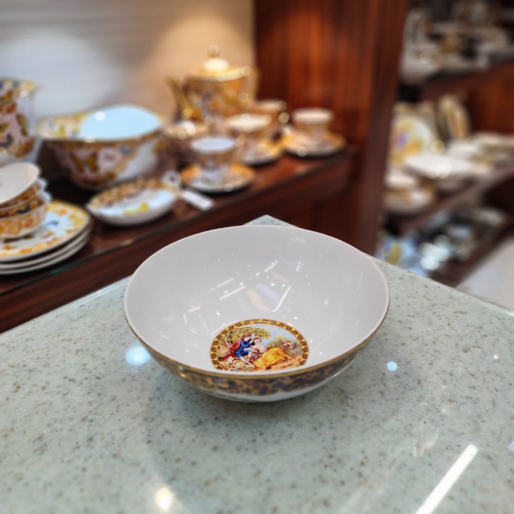 سرویس غذاخوری 6نفره 28پارچه لیلی مجنون زرشکی6000