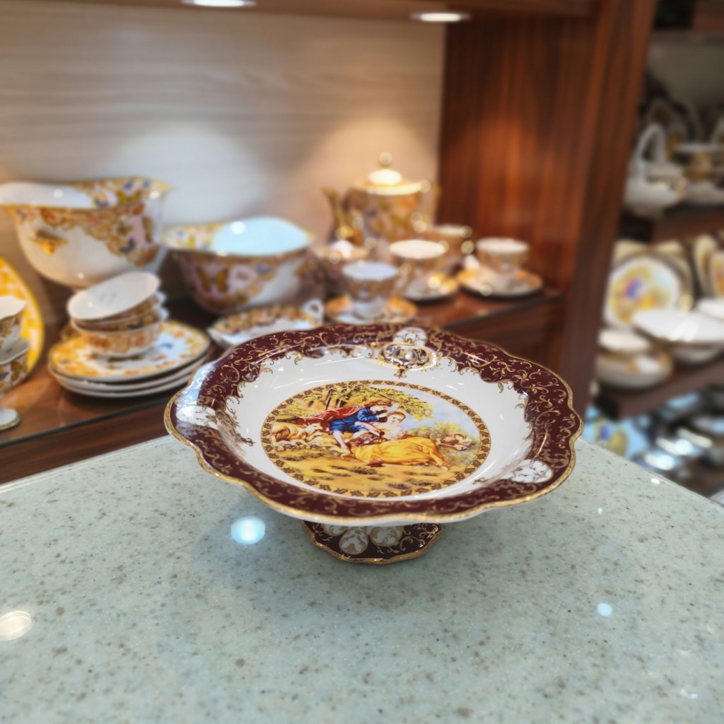 شیرینی خوری پایداربزرگ لیلی مجنون زرشکی6018