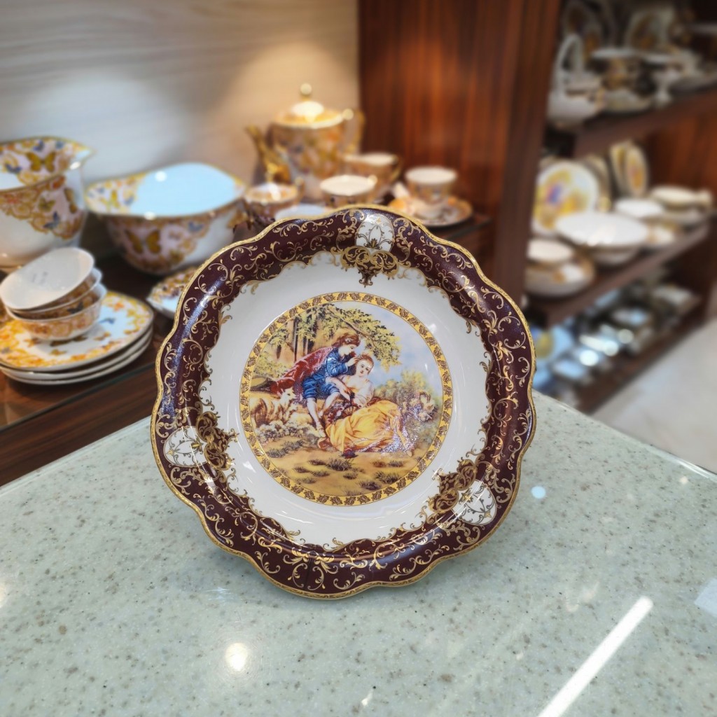 شیرینی خوری پایداربزرگ لیلی مجنون زرشکی6018