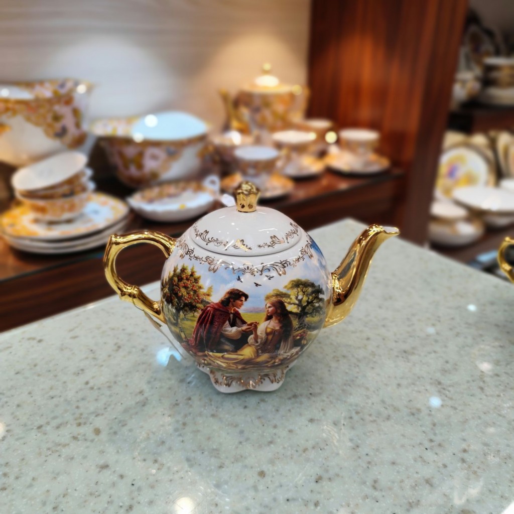 سرویس چایخوری 17پارچه ادم وحوا3094