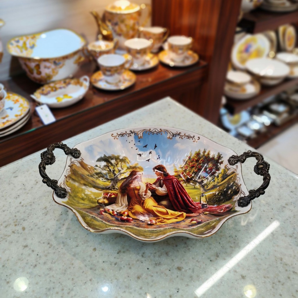 میوه خوری نیم گودطرح آدم و حوا3081