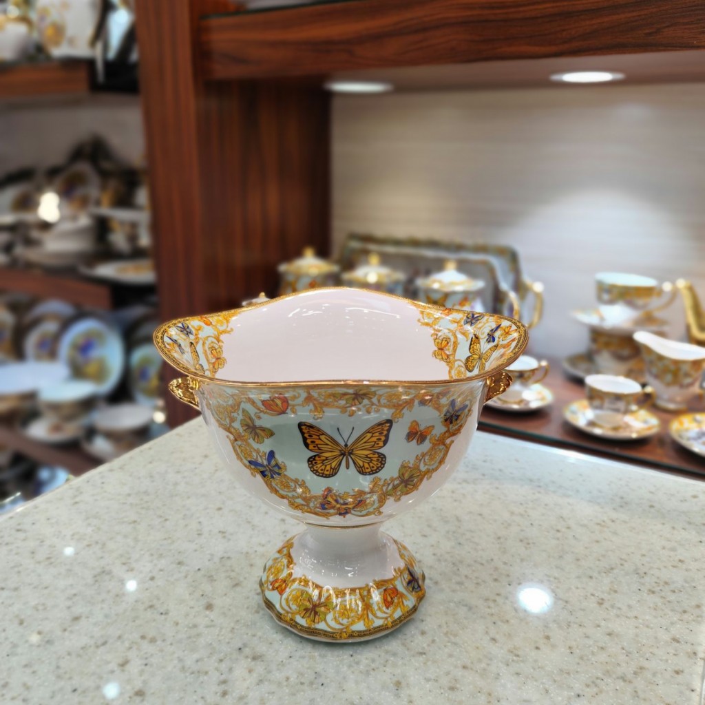 میوه خوری متوسط ویولاطرح پروانه فیروزه ای55510