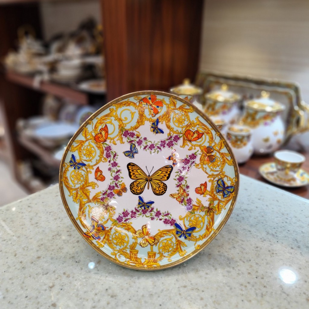 شیرینی خوری پایدارویولاطرح پروانه فیروزه ای55515