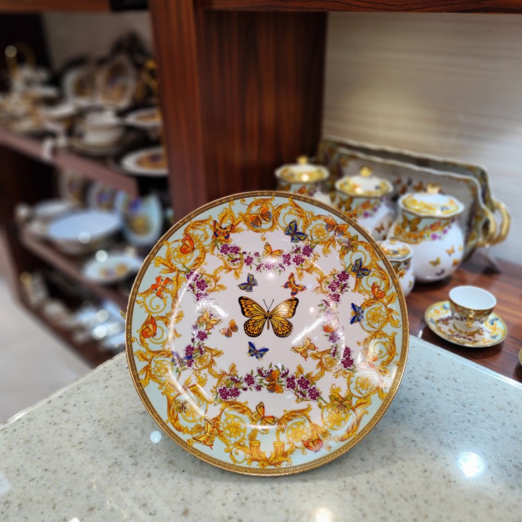 شیرینی خوری گردپایدارطرح پروانه فیروزه ای55538