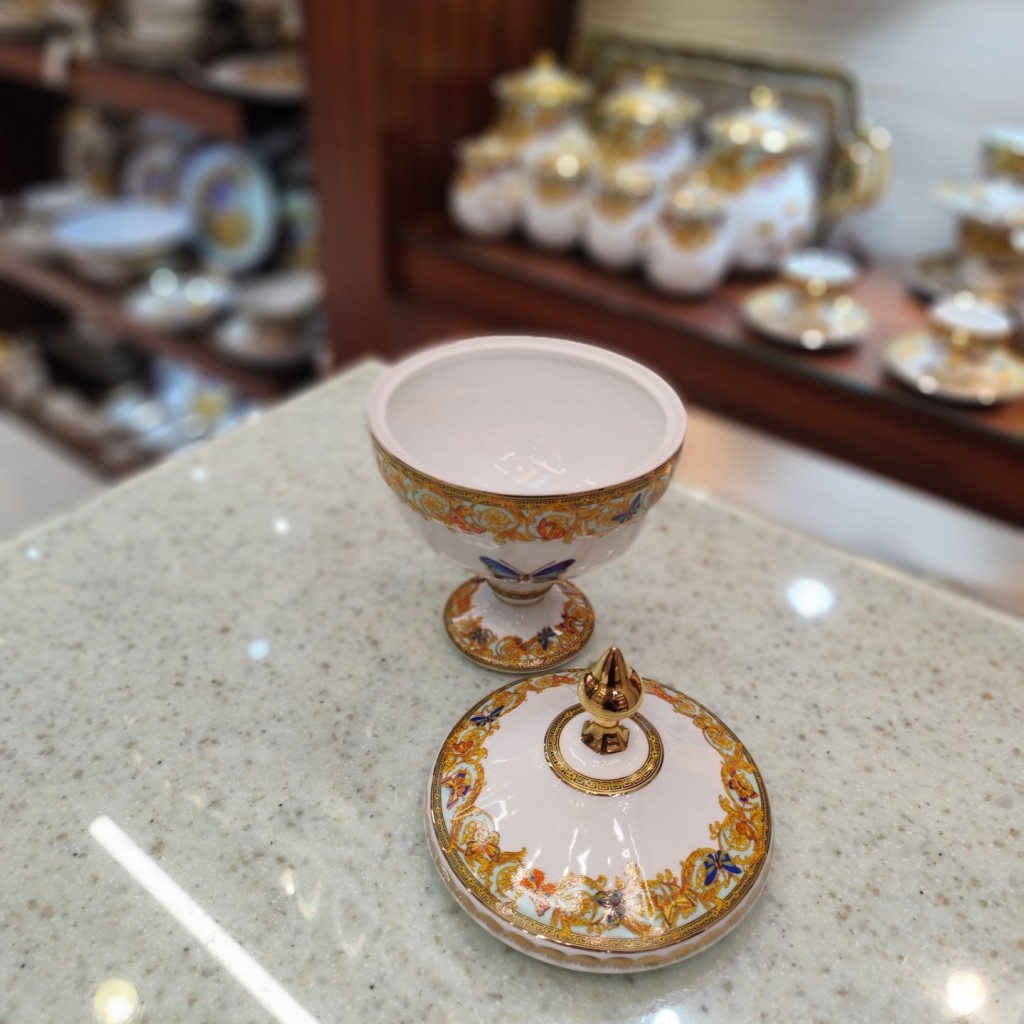 شکلات خوری پایدارطرح پروانه فیروزه ای55530