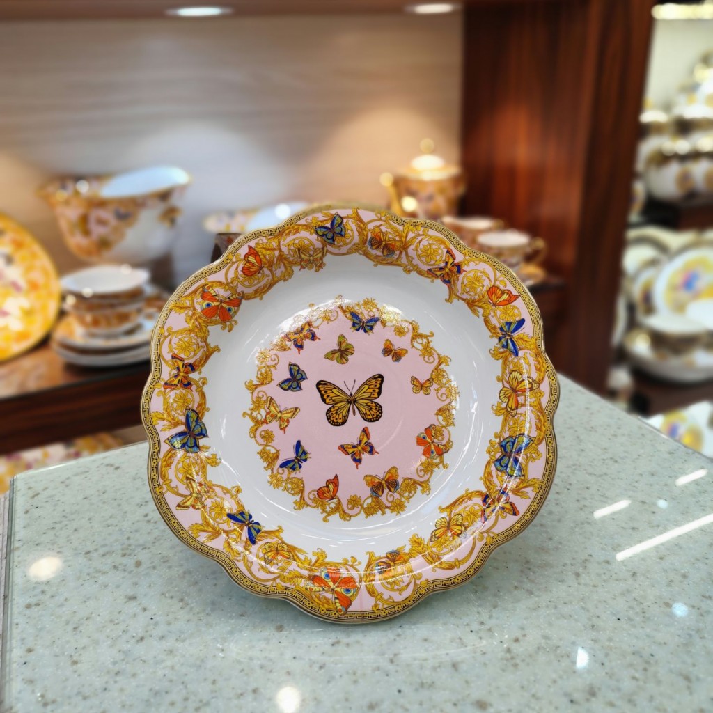 شیرینی خوری پایه دار پروانه