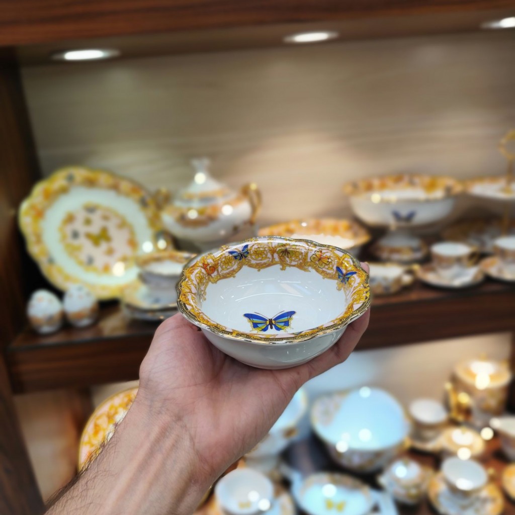 پیاله 6 عددی دالبر رویال طرح پروانه