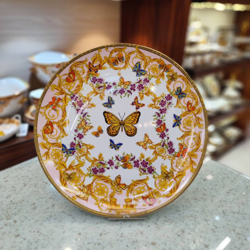 سوپ خوری ودیس طرح پروانه صورتی55334