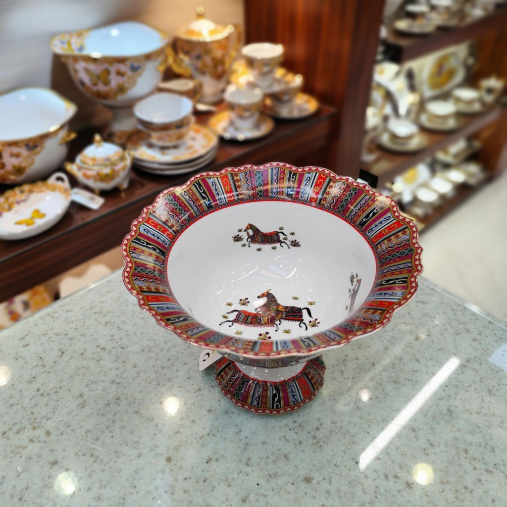 شکلات خوری بیضی طرح هرمس