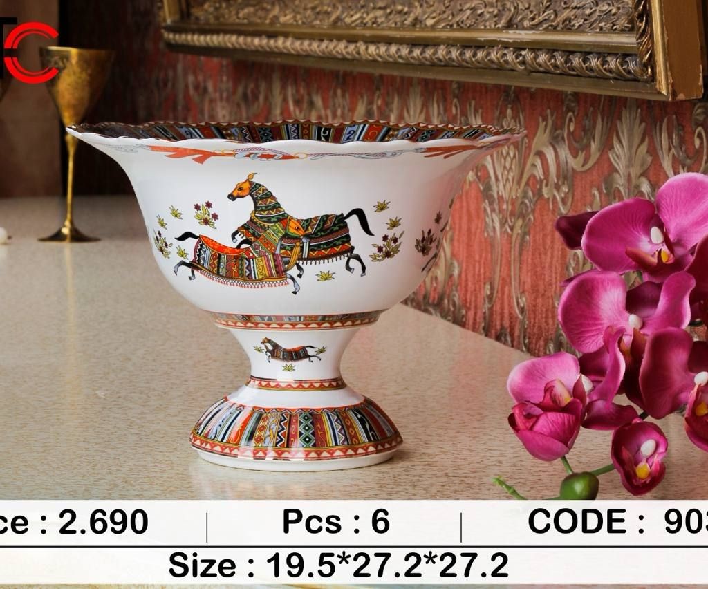 شکلات خوری بیضی طرح هرمس