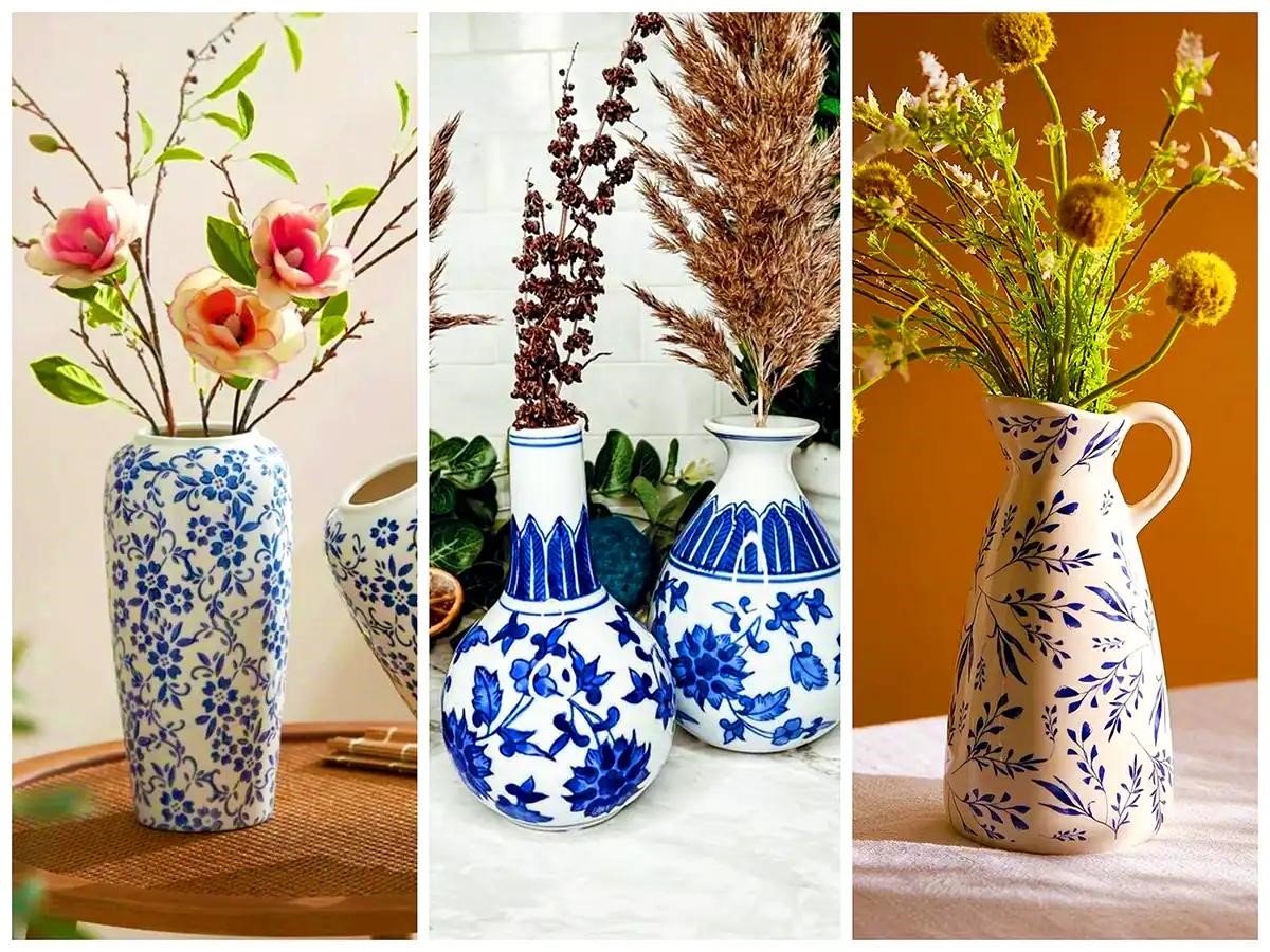 گلدان دکوری چینی