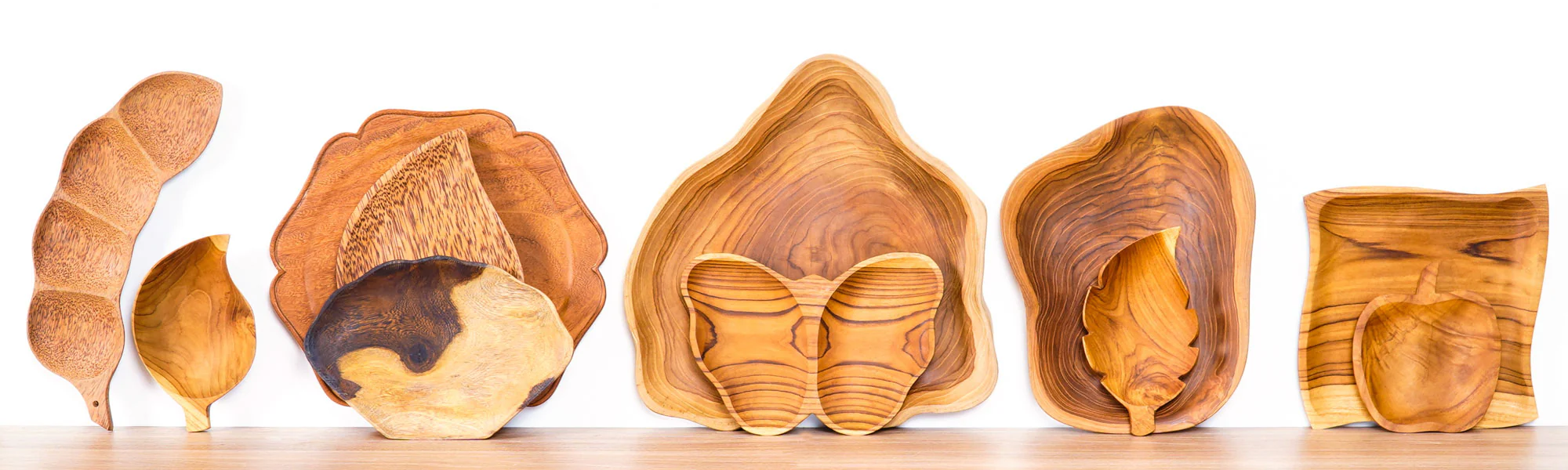 ظروف دکوری چوبی