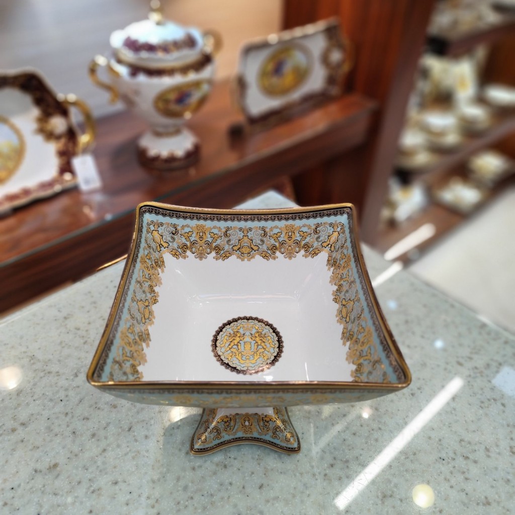 آجیل خوری4گوش آنجل فیروزه ای7057