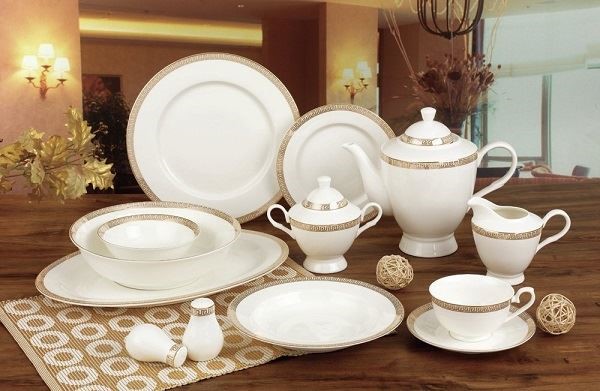 چینی جهیزیه دور طلایی