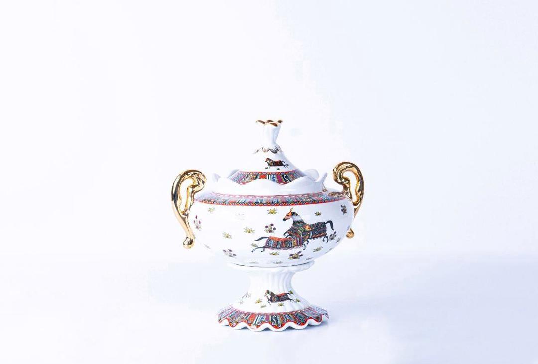 شکلات خوری پایه دار و دسته دار  NTC9032