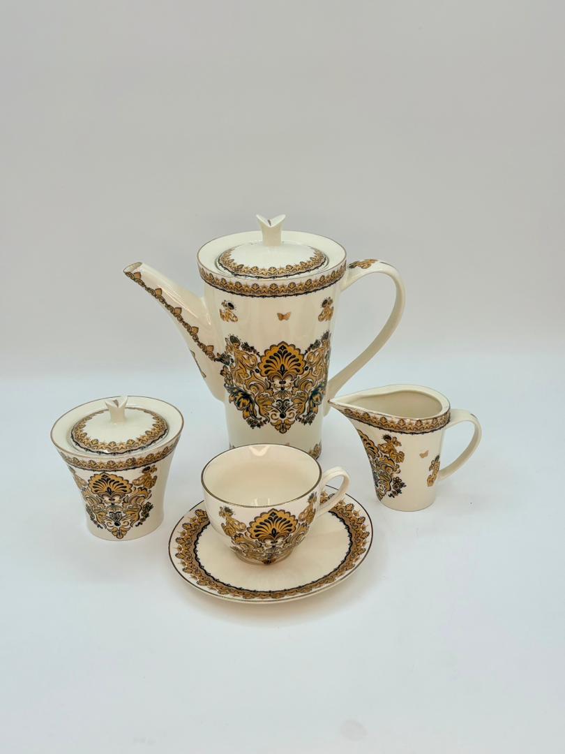 سرویس قوری فنجون 17 پارچه NTC3032