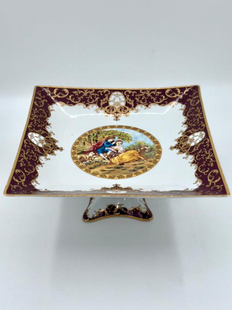 شیرینی  خوری پایه  چهار گوش بزرگ NTC6056