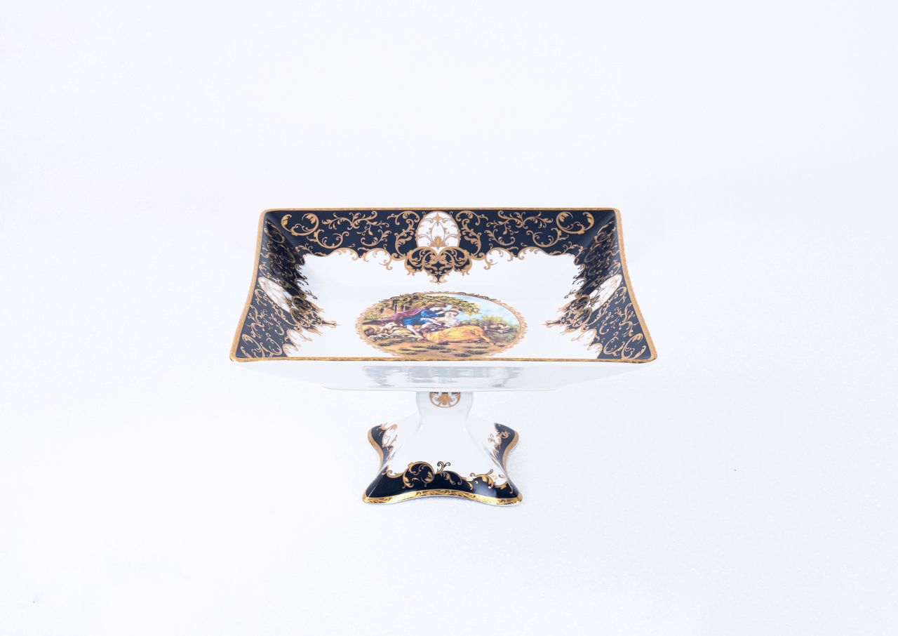 شیرینی خوری چهار گوش متوسط NTC8054