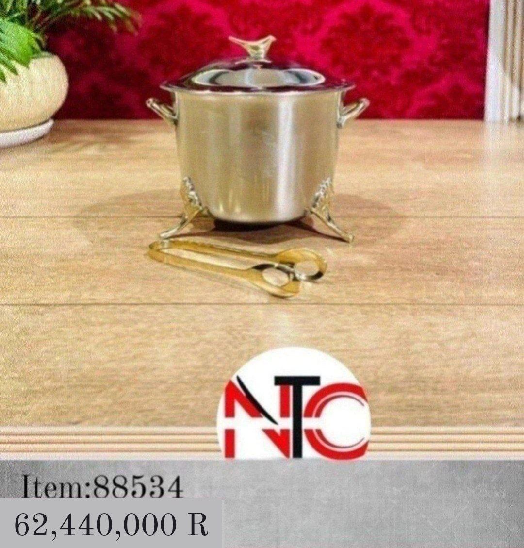 ظرف یخ به همراه انبر8534