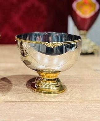 میوه خوری گرد کوچک استیل برنجی82101