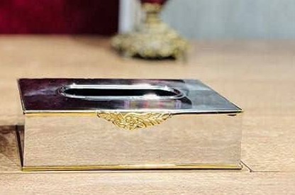 جا دستمال استیل برنج82127