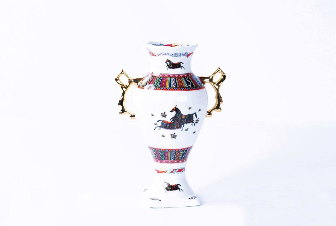 گلدان رو میزی  سایز متوسط هرمس NTC9003