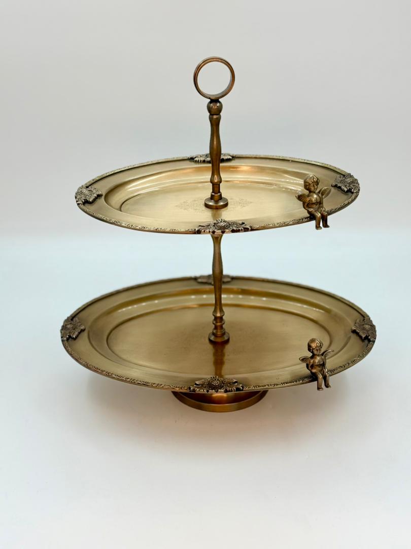 شیرینی خوری 2 طبقه فرشته دار23342