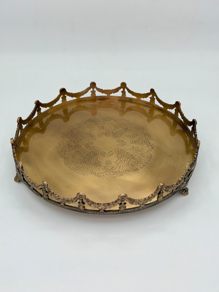 سینی گرد  تاجی متوسط 24766